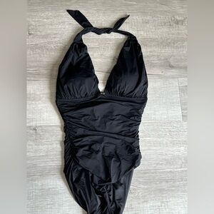 Victoria's Secret Halter Top One Piece Swimsuit Size L